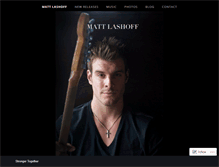 Tablet Screenshot of mattlashoff.com